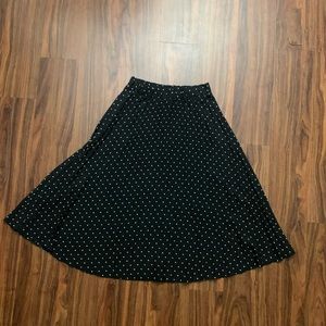 Polka Dot A line Skirt